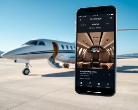 Private jet booking apps